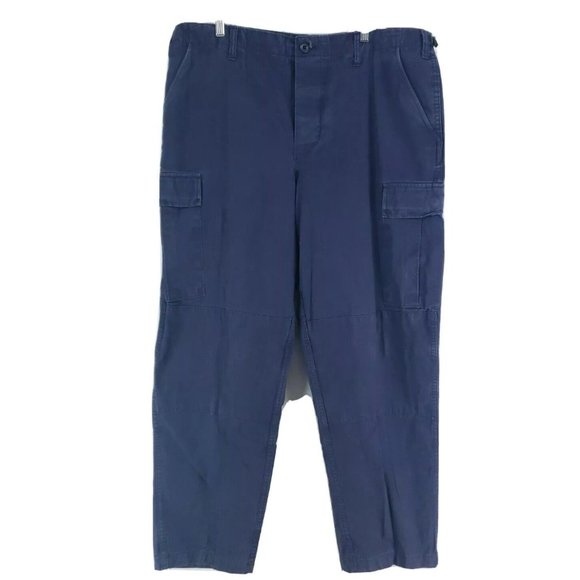 Tru-Spec Tactical Utility Cargo Pants Men's Size 39x31 Blue Ripstop - Picture 1 of 7